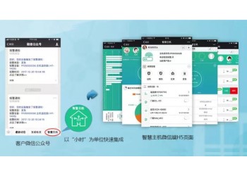 智慧主機的微信APP 同樣功能強大 ！