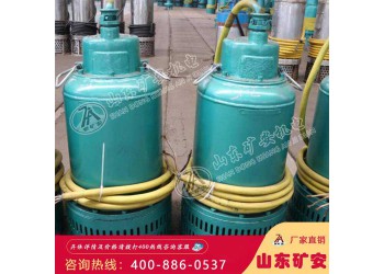 礦用隔爆型排污排沙潛水電泵結構特征