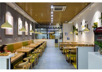 合肥餃子店裝修要點(diǎn)，小成本餃子店這樣設(shè)計(jì)干凈整潔，生意更紅火