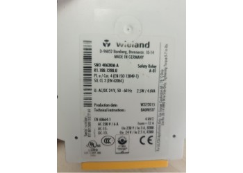 威瑯WIELAND 安全繼電器 R1.188.1280.0