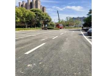 蘇州消防畫線價格 蘇州廠區車道畫線價格 太倉工廠道路標線價格