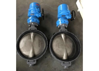 躍正船用電動(dòng)中心型半凸耳不銹鋼板蝶閥GB/T3036-94