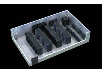 上海IDC微模塊機房可視化效果圖制作|VR全景圖設計